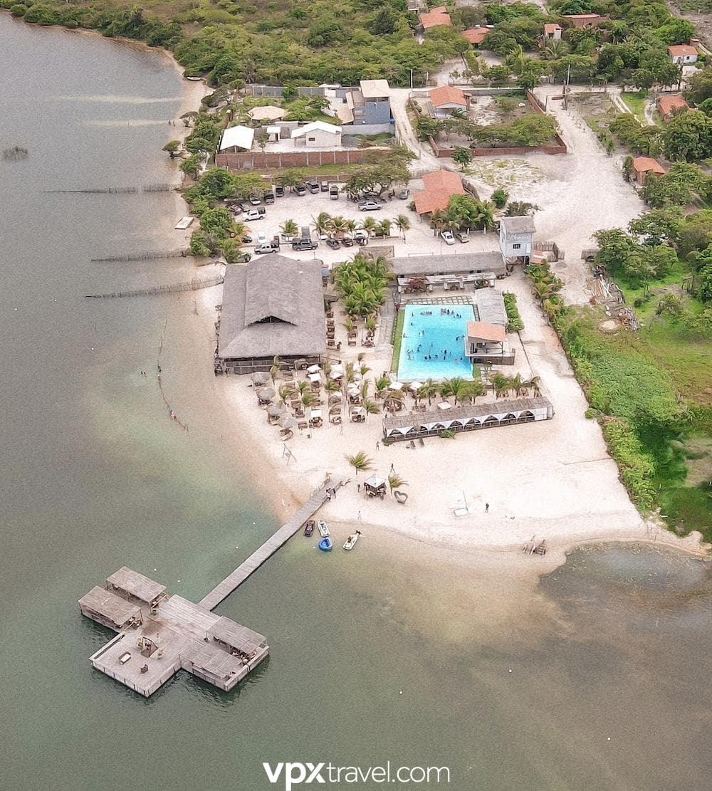Praia paradisíaca em Jericoacoara