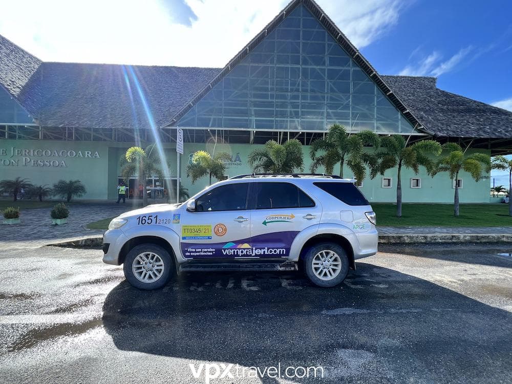 Transfer Privativo de Fortaleza para Jericoacoara em veículo passageiros em Toyota Hilux ou Similar