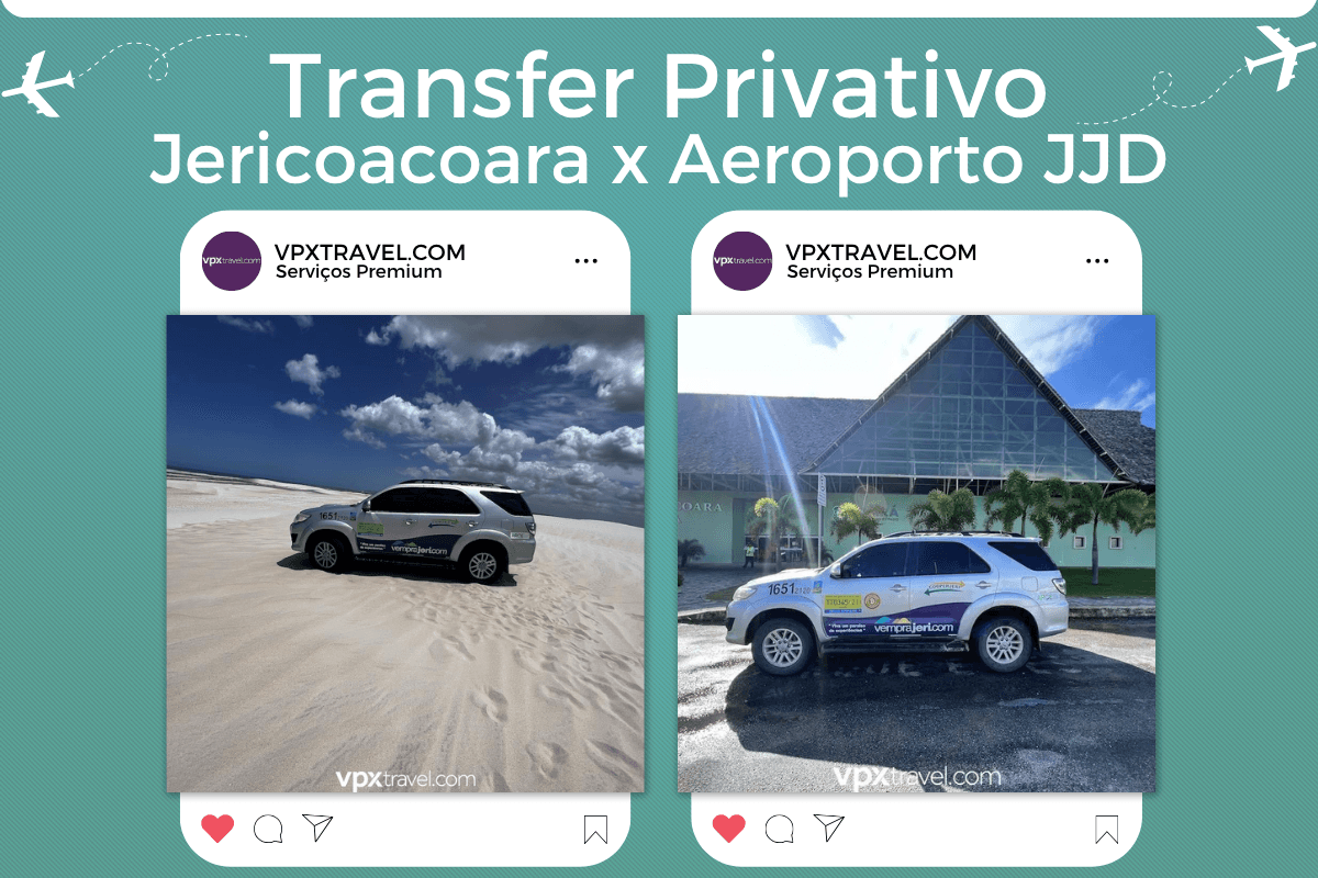 Private Transfer from the Village of Jericoacoara to Cruz Airport (JJD) in a vehicle for up to 4 passengers, Toyota Hilux or Similar